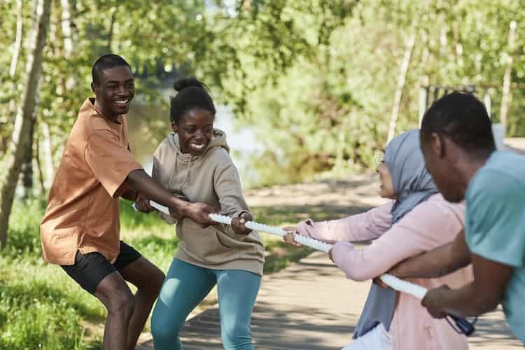 Employer tug of war